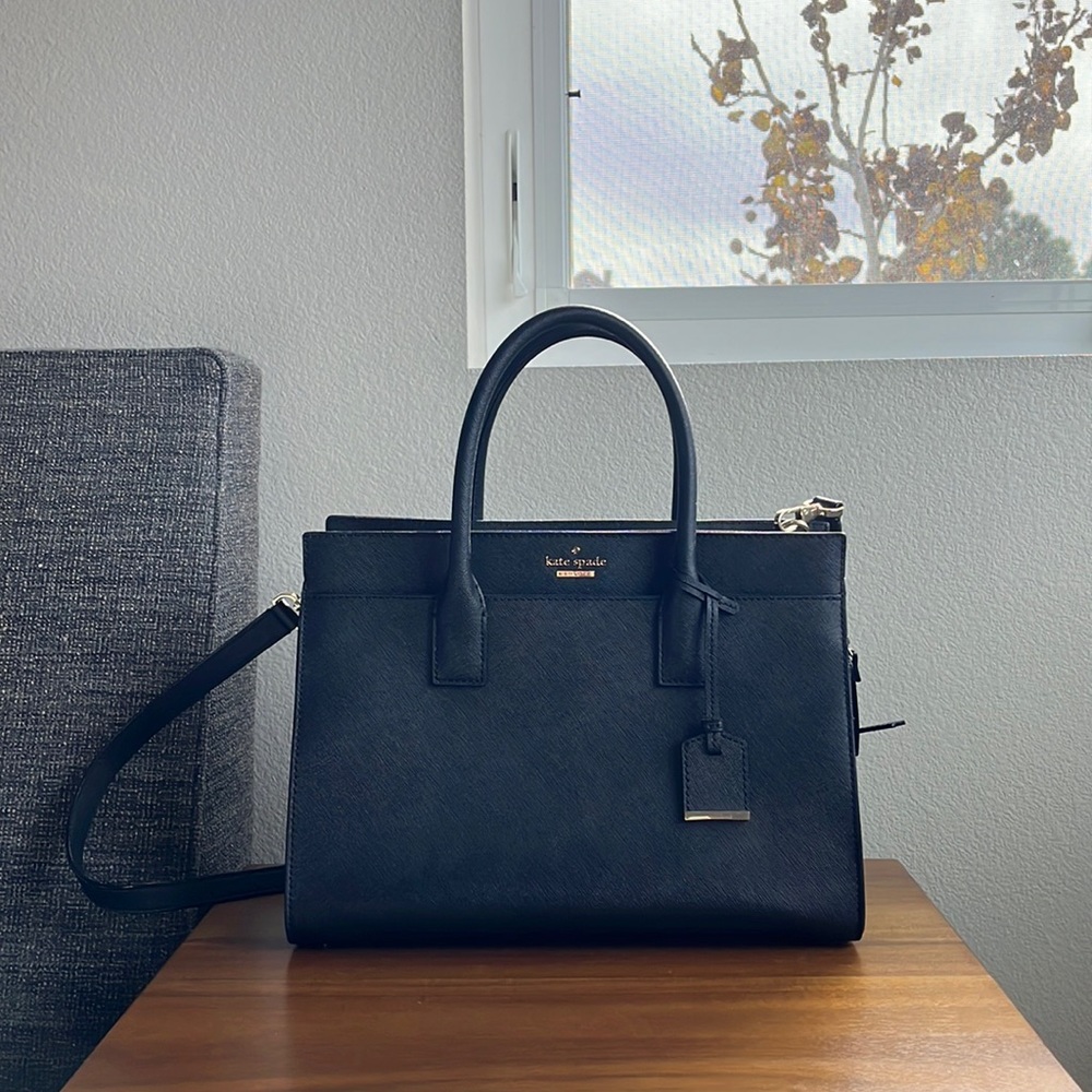 Kate Spade top handle + crossbody bag
